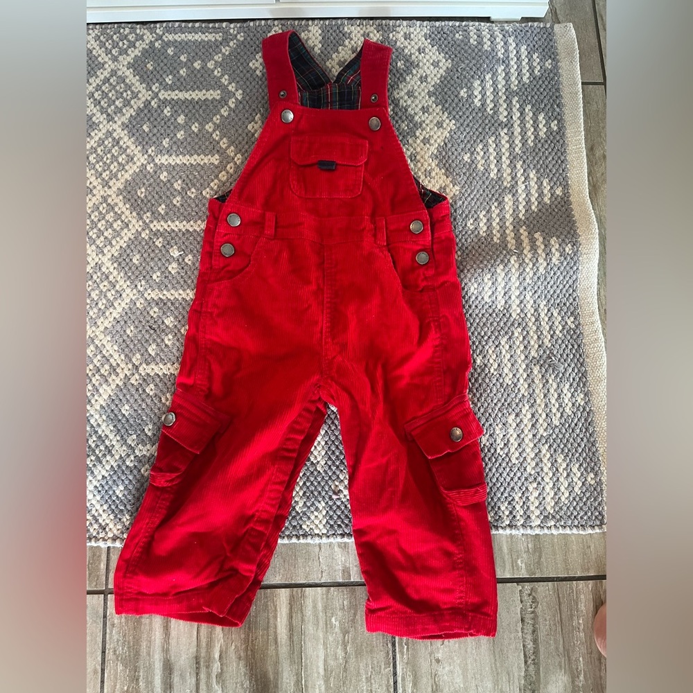 Jojo Maman Bébé boys 18-24 months ref corduroy overalls